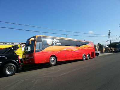 日本到上海外高橋電動大巴進口報關(guān)代理汽車服務案例